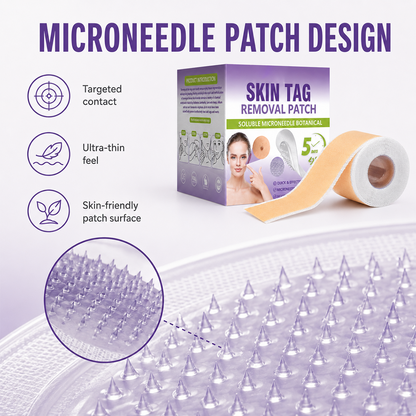 Botanical Micro-Point Skin Care Patches for Small Bumps