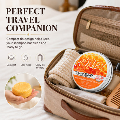 Honey Moisturizing Hair Shampoo Bar