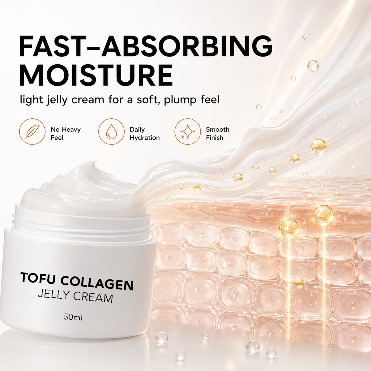 Dual-Firming Jelly Cream with 80% Fermented Soymilk & 2% Niacinamide