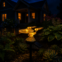 Spaceship garden light