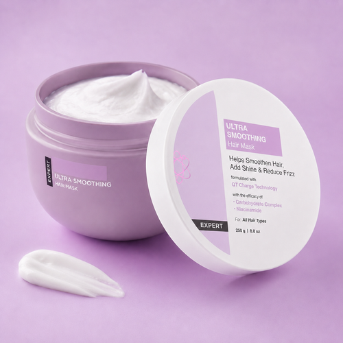 Ultra-Smoothing Hair Mask – Shea Butter & Niacinamide Treatment for Frizz-Prone Hair