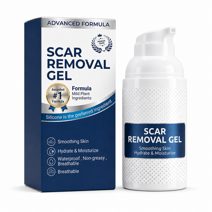 SCAR REMOVAL GEL - Flatter, Smoother, Calmer Scars in as Little as 3 Days