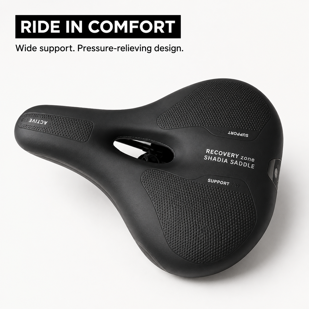 Pressure-Balance Bicycle Saddle