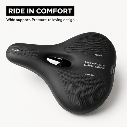 Pressure-Balance Bicycle Saddle