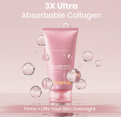🌙✨Collagen-Infused Peel-Off Overnight Mask – Hydrating Face Mask for a Smooth, Dewy-Looking Glow