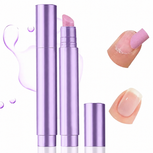 Ceramic Cuticle Oil Pusher Pen, Nourishing Essential Oil for Dry & Damaged Nails