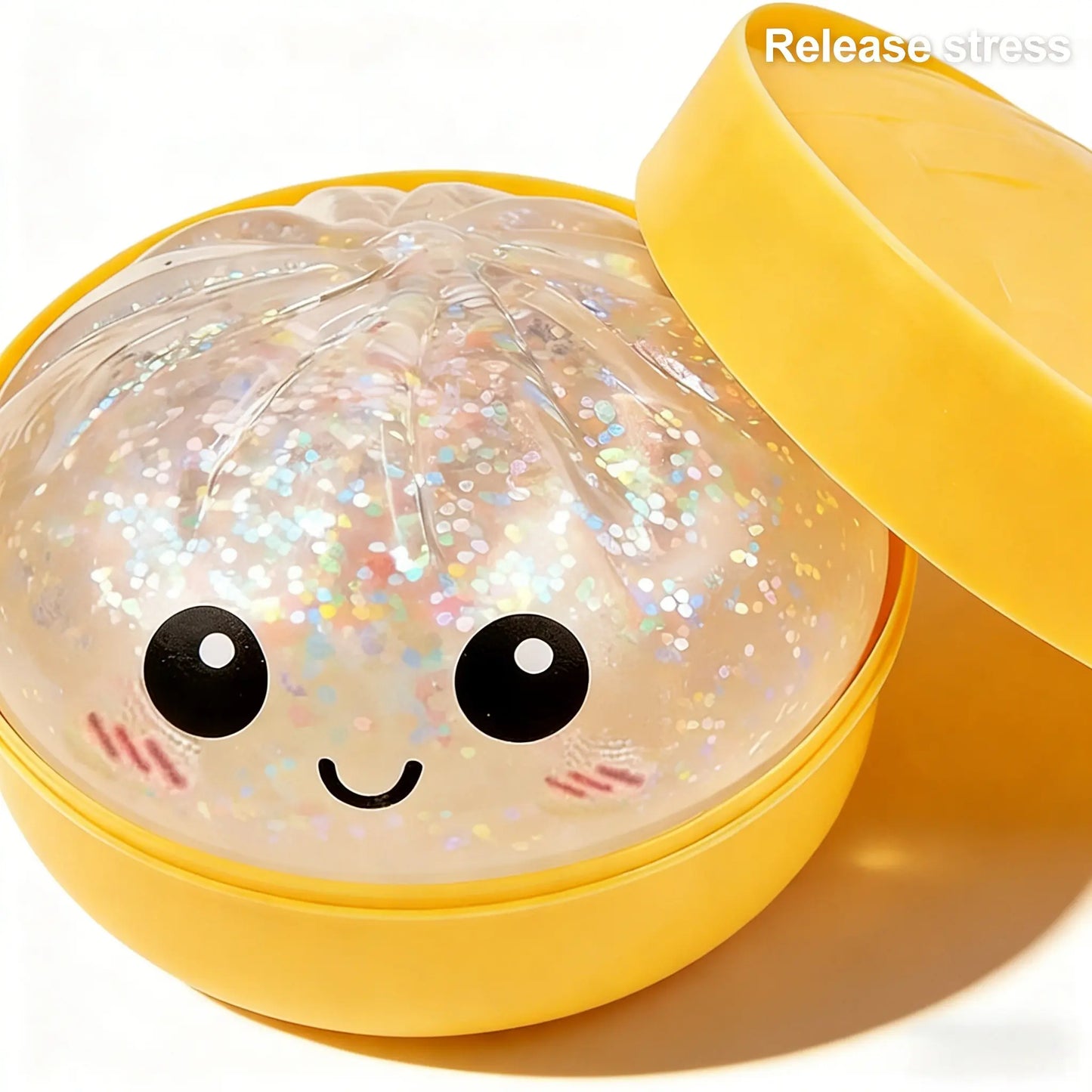 Smiling Dumpling Squishy Mystery Fidget Toy