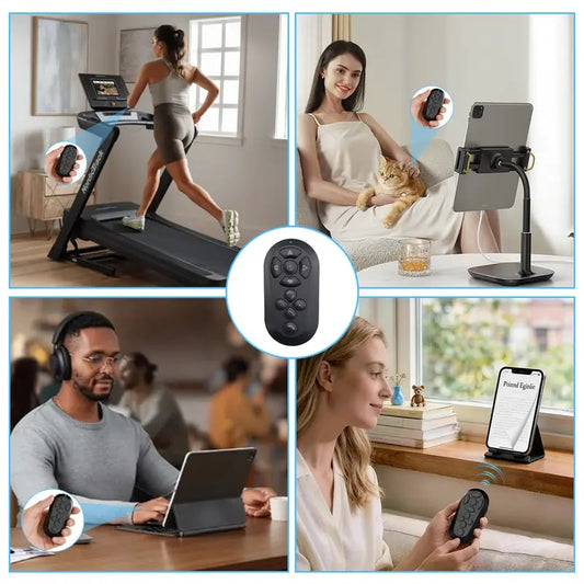 Smart Ring Remote Control – Wireless Video Scroller & Page Turner – Bluetooth Camera Shutter ✨📸