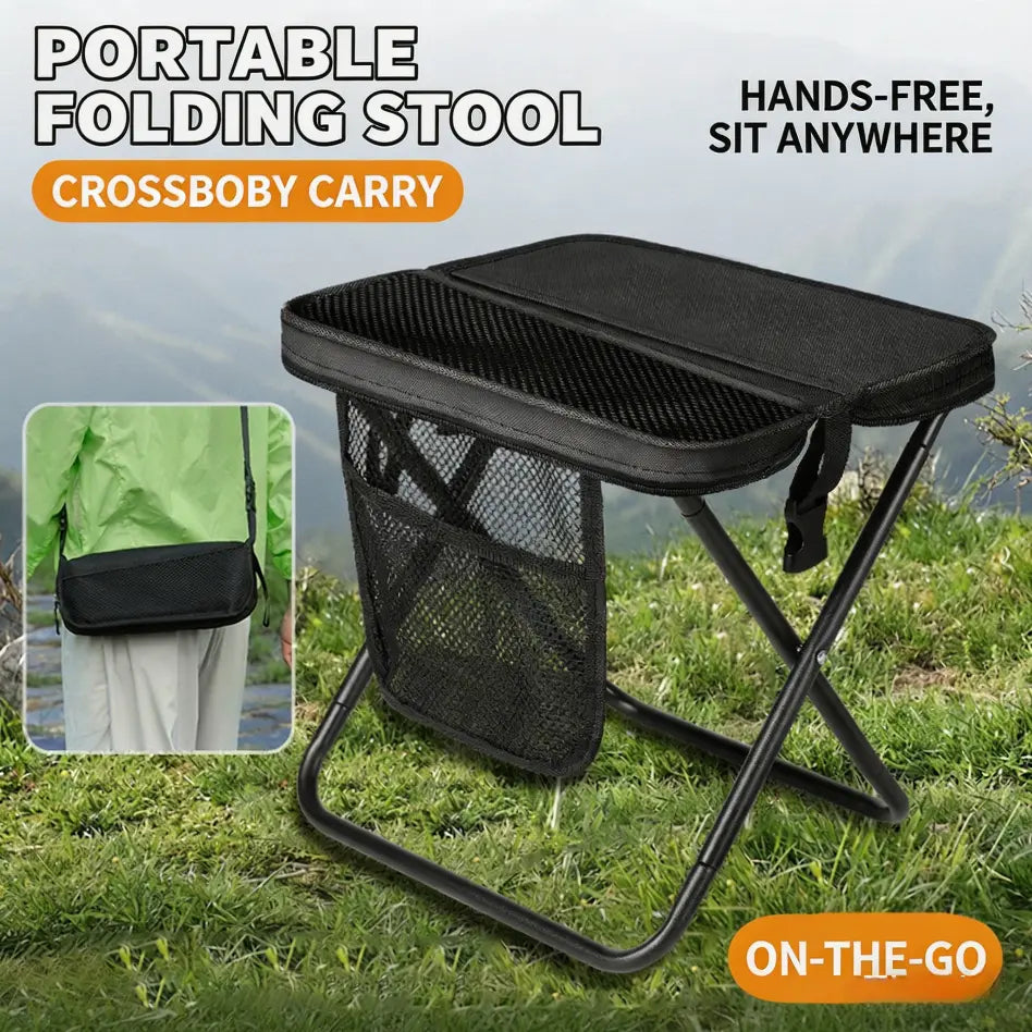 Portable Handbag Style Outdoor Folding Stool