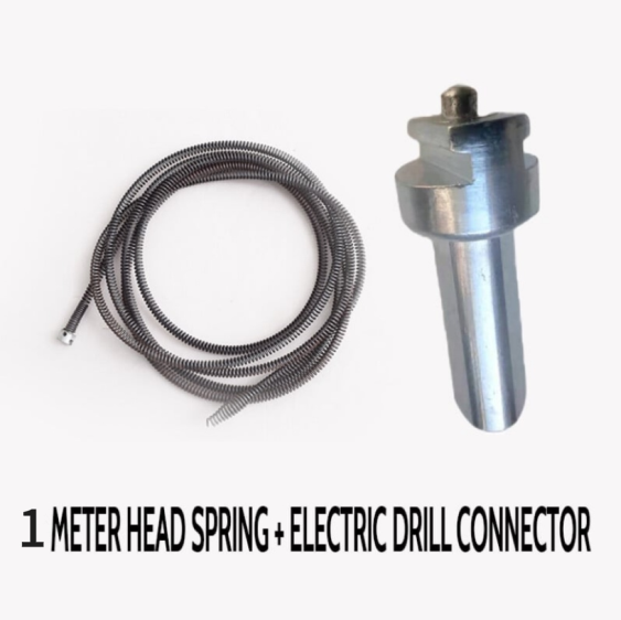 🎉 Electric Spring for Drain Cleaner – Powerful, Flexible & Lightweight 🪠📦