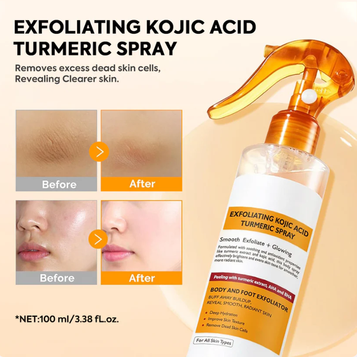 🌸New! Peeling Shot Keratin Care Kojic Acid Turmeric Spray