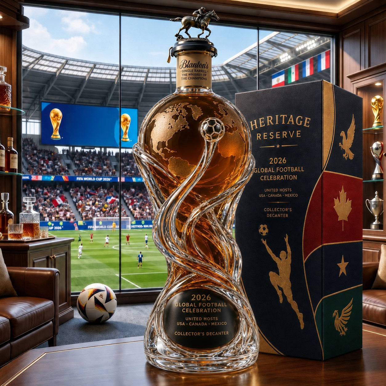 2026 Global Football Celebration Collector’s Decanter