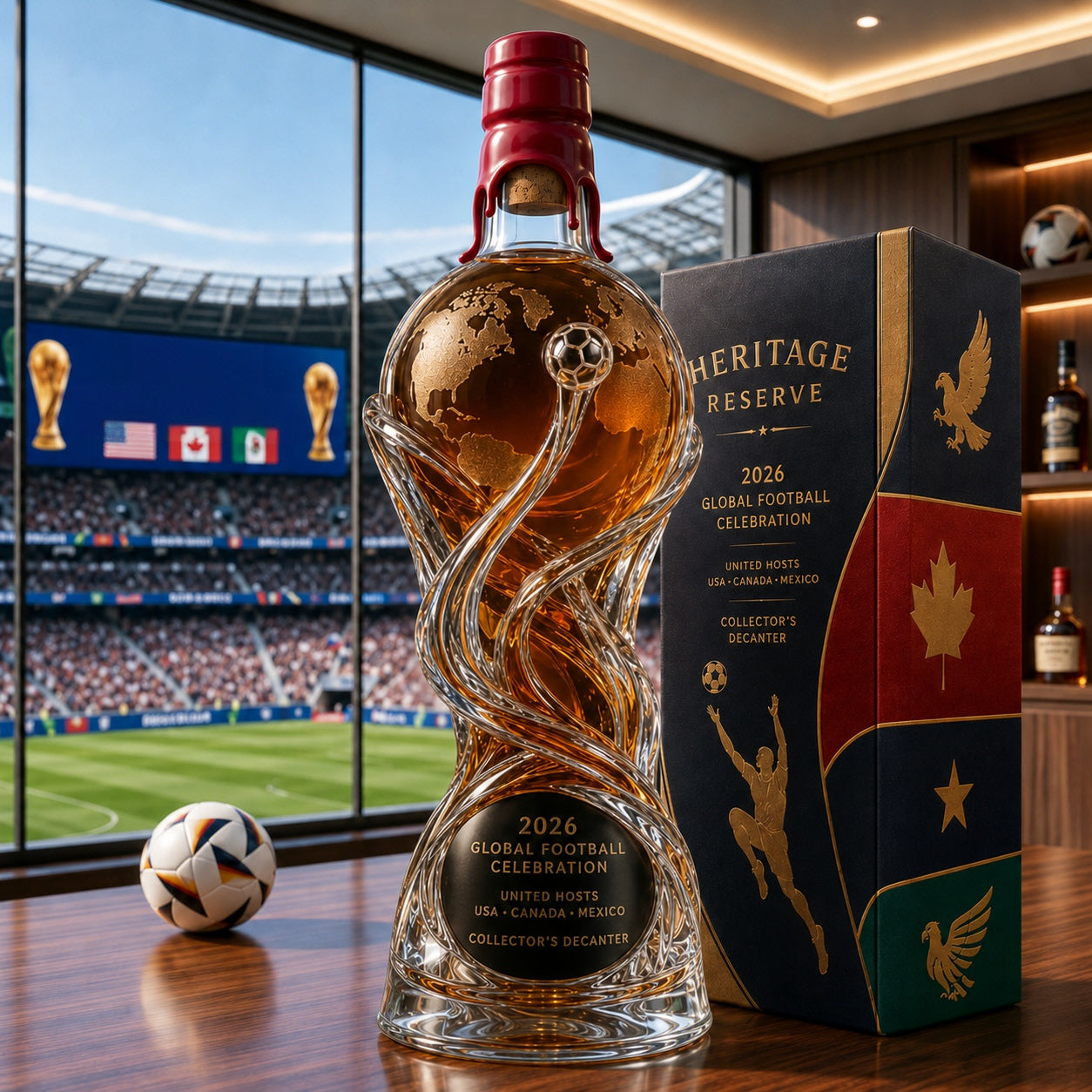 2026 Global Football Celebration Collector’s Decanter