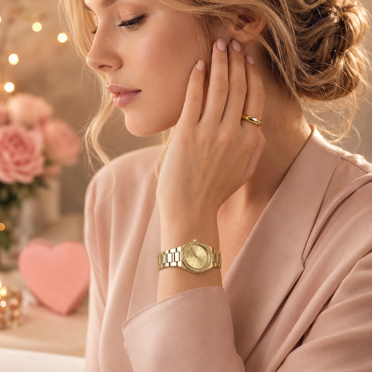 ⌚Elegant and waterproof watch for women - The most beautiful gift🎁