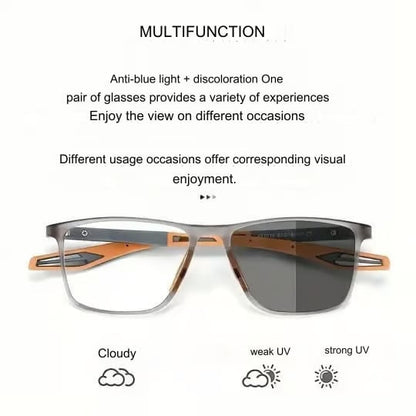 🔥Sports smart photochromic reading glasses