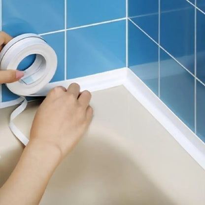 Waterproof Self-Adhesive Caulk Tape – Moldproof Seal Strip for Bathroom, Kitchen Sink, Tub & Toilet Edges