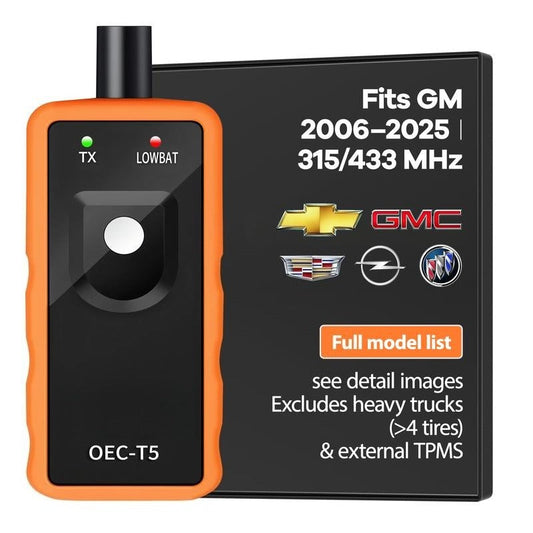TPMS Relearn Reset Tool for Tire Pressure Monitoring Sensor