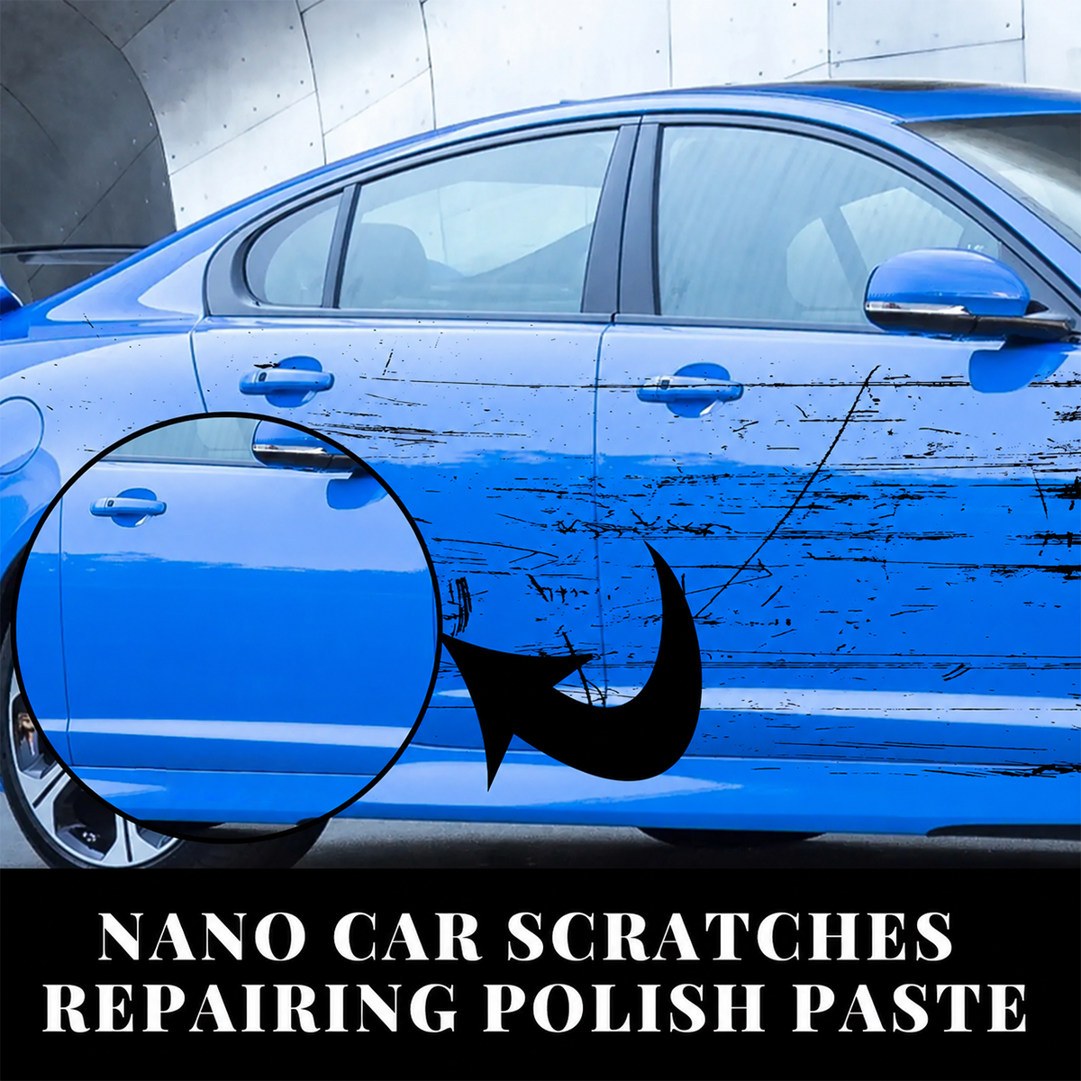 Car Scratch Repair Polishing Cream, Paint Decontamination Care Agent
