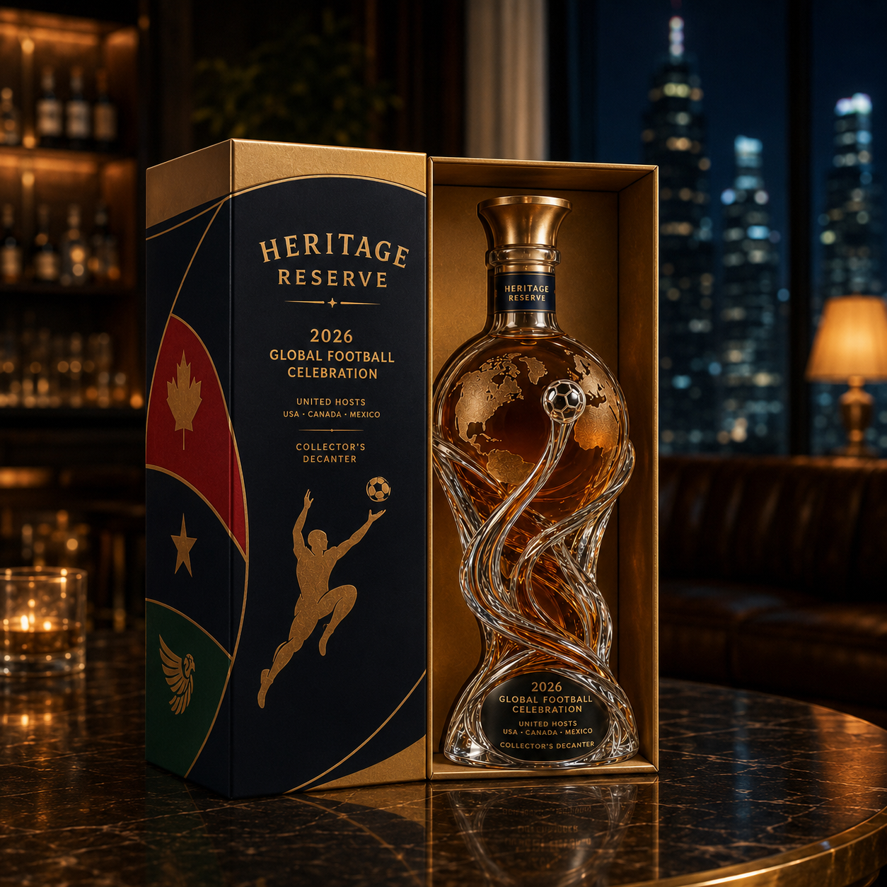 2026 Global Football Celebration Collector’s Decanter