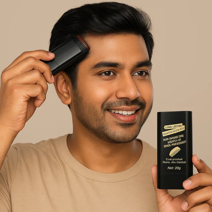 Touchup Pro Stick – Instant Grey Coverage & Natural Black Shine