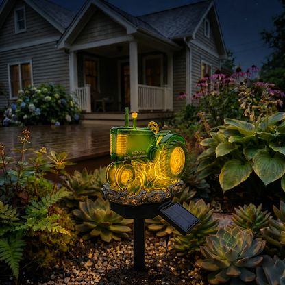 🌌🔥Sci-Fi Starship Solar Garden Light