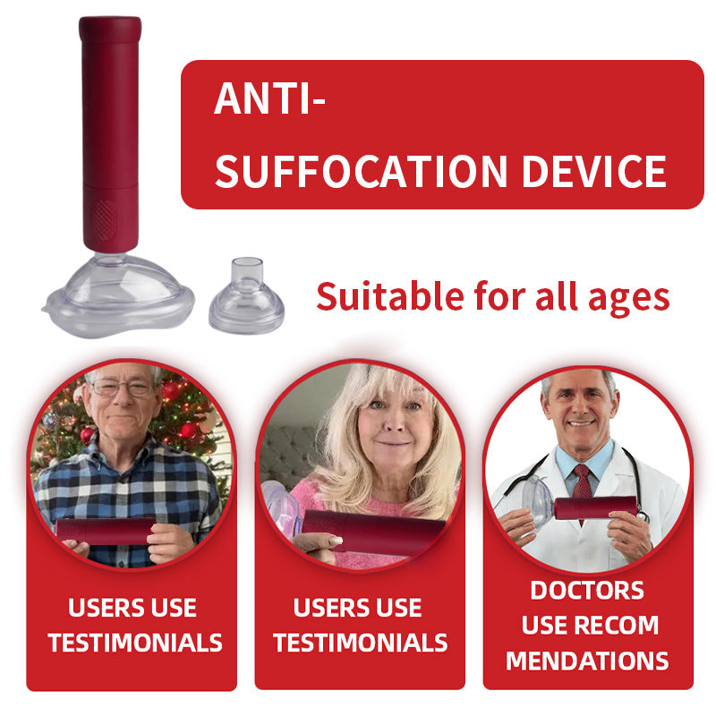 🚑2026 Upgraded Emergency Choking Rescue Suction Device for Family Safety