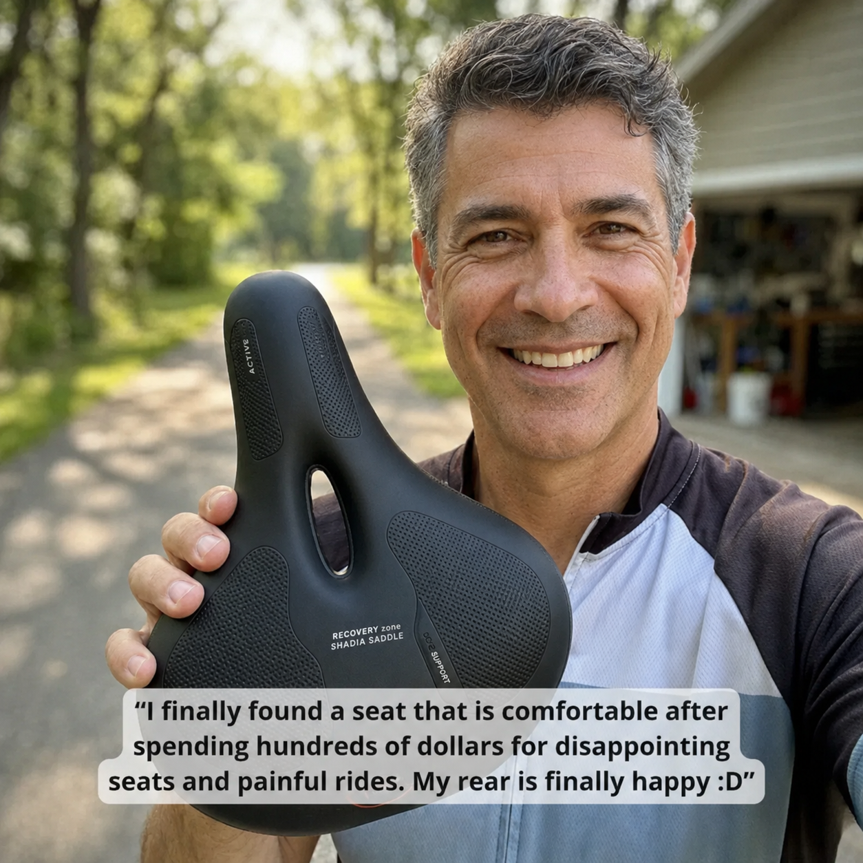 Pressure-Balance Bicycle Saddle