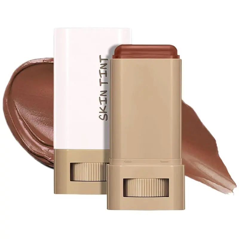 Foundation,Beauty Skin Tint, Full Coverage Serum Skin Tint,4 in 1 Foundation Moisturizing Stick Foundations Face Stick