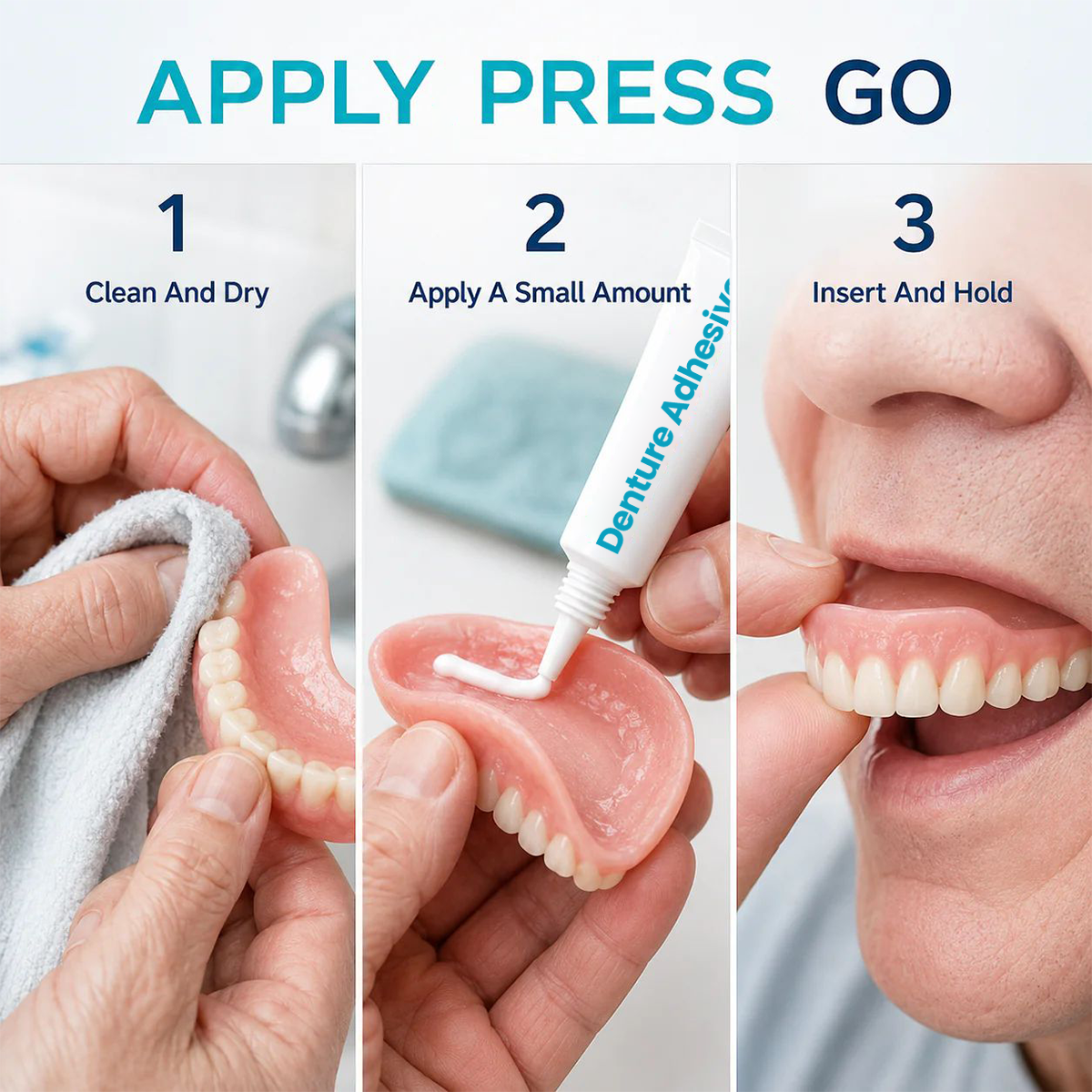 PROTECTIVE DENTURE ADHESIVE