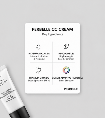 Tone-Adapting CC Cream – Lightweight Color-Correcting Face Cream for a Natural-Looking Finish