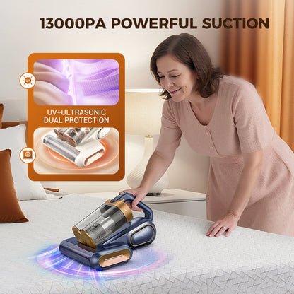 Deep Clean Mattress Vacuum – Removes Dust Mites, Germs & Hidden Allergens