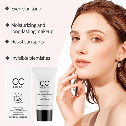 Tone-Adapting CC Cream – Lightweight Color-Correcting Face Cream for a Natural-Looking Finish