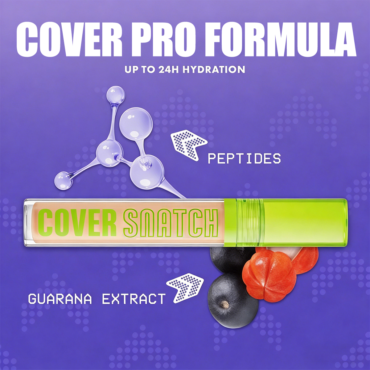 Full Coverage Longwear Concealer,  24H Hydration, Vegan & Cruelty Free