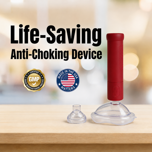 🚑2026 Upgraded Emergency Choking Rescue Suction Device for Family Safety
