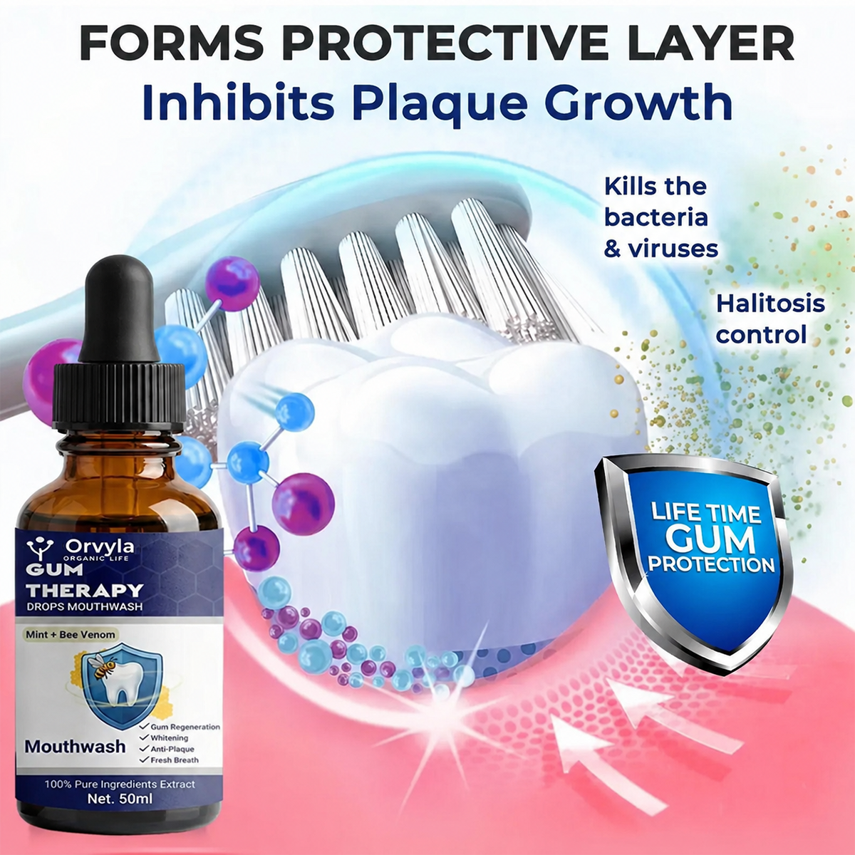 Orvyla Dissolves Tartar and Rebuilds Your Gums Without Surgery