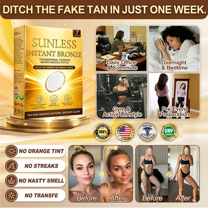☀️☀️Sunless Bronze Glow Microneedle Patches✅