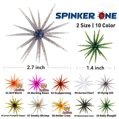🎣🐙 Tentacle Soft Plastic Fishing Lure – Finesse Bait for Bass, Trout & Freshwater Fishing