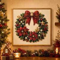 🎀 Elegant Holiday Wreath