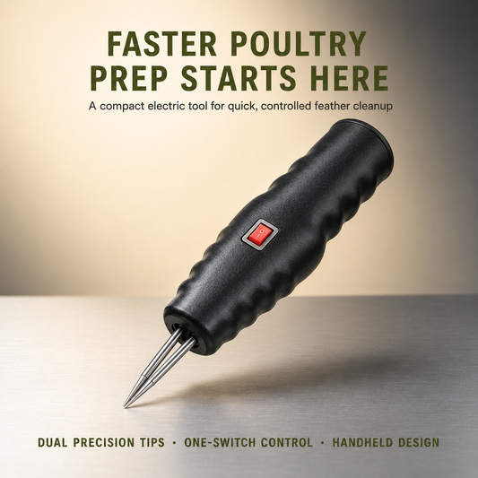 Handheld Portable Poultry Plucker