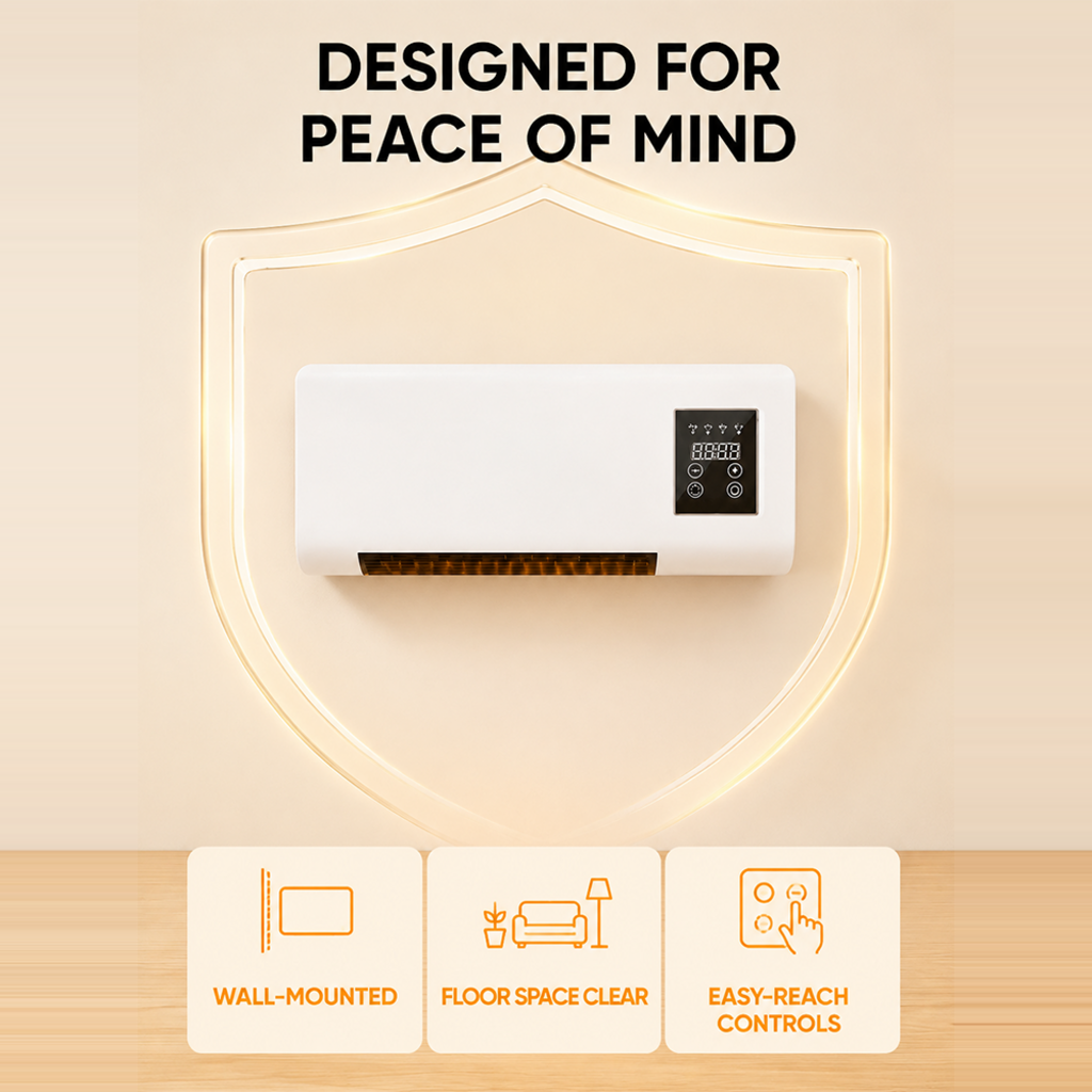 🔆Portable Electric Heater with Adjustable Heat🔥