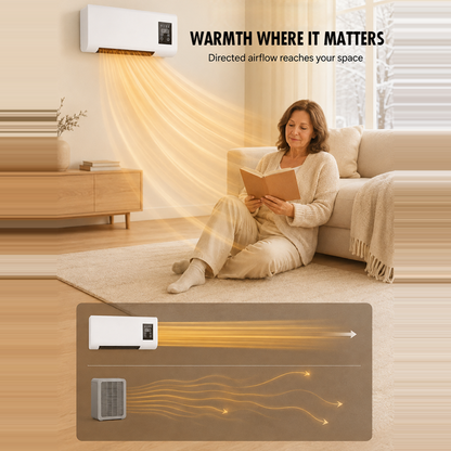 🔆Portable Electric Heater with Adjustable Heat🔥