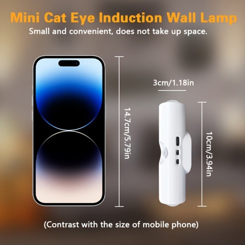 ⏳Rechargeable Smart LED Motion Sensor Ambient Light
