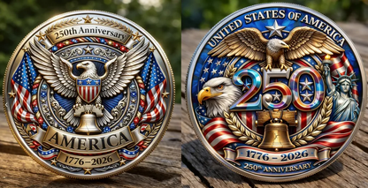 🏆U.S 250th Anniversary Commemorative Coin