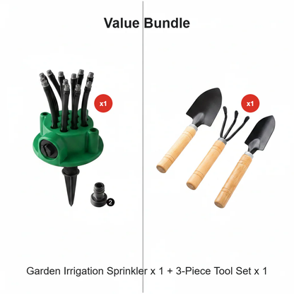🔥Precision Irrigation Sprinkler – 360° multi‑directional, custom spray patterns. Gentle on delicate plants. Save water, grow better. 🌱✅
