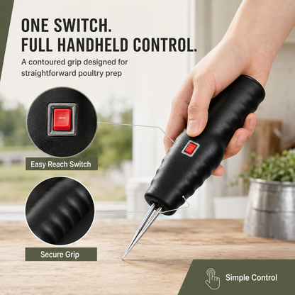 Handheld Portable Poultry Plucker