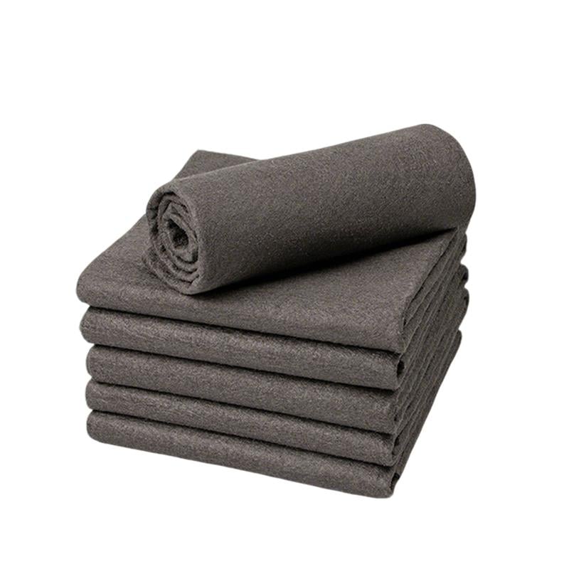 🔥 10-Pack Reusable Thickened Microfiber Cleaning Cloths – Streak-Free Magic Wipes for Glass, Windows & Cars