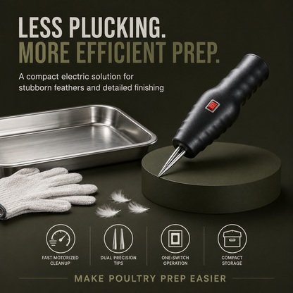 Handheld Portable Poultry Plucker
