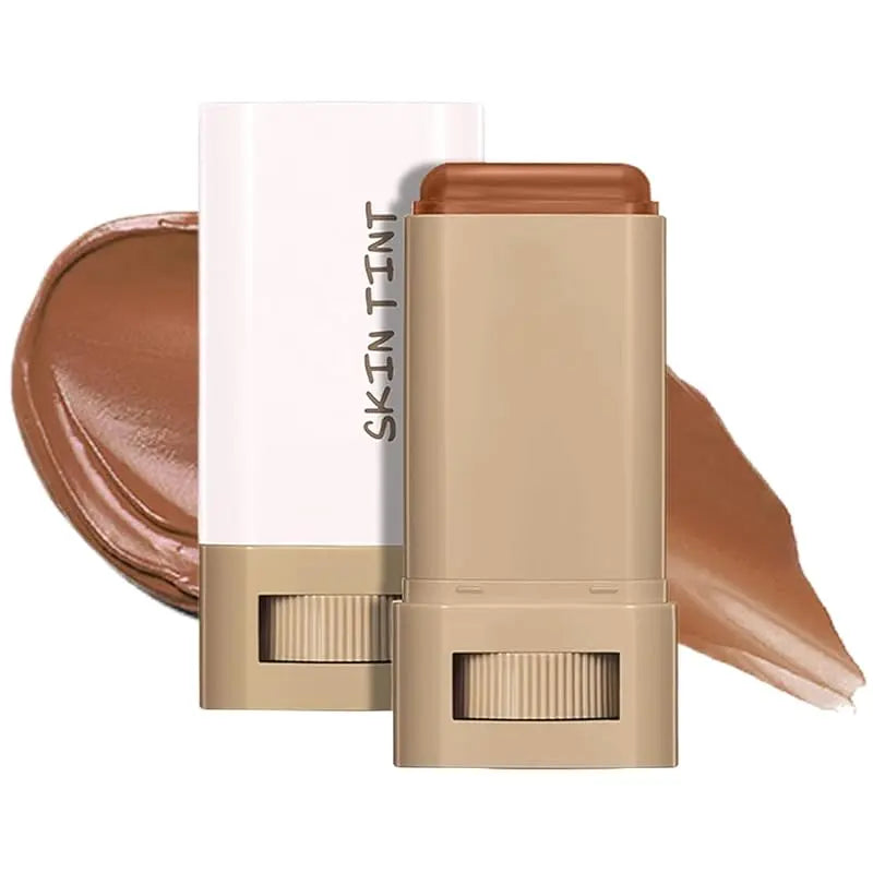 Foundation,Beauty Skin Tint, Full Coverage Serum Skin Tint,4 in 1 Foundation Moisturizing Stick Foundations Face Stick