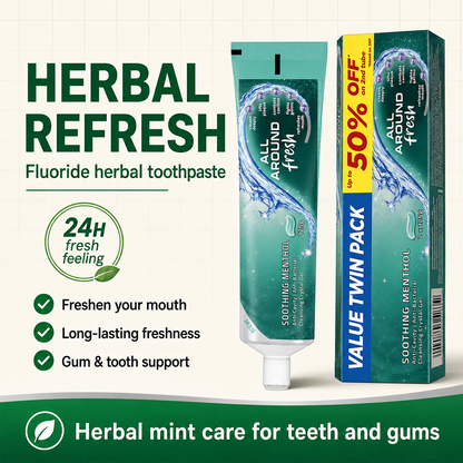 All-Around Fresh Soothing Menthol Crystal Gel Toothpaste
