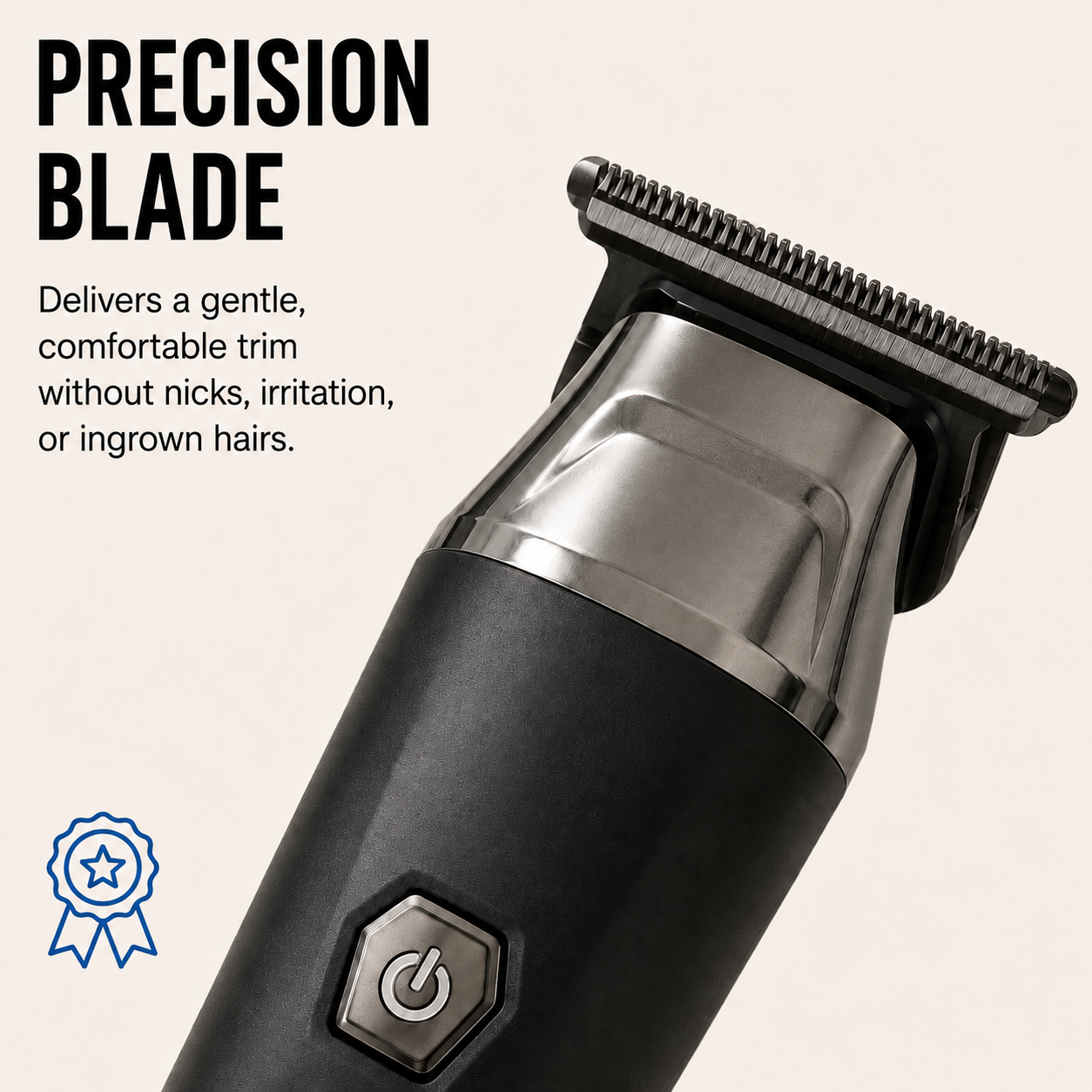 LCD Display Face & Body Hair Trimmer – Rechargeable Precision Grooming Tool for Daily Use